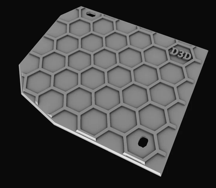 Tấm HEX Hinge Cover (Version 2) cho bộ bản lề 270 độ - Image 4