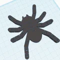 Mô hình Flexi Spider in 3D - Đồ trang trí Halloween khớp nối linh hoạt - Thumbnail 2