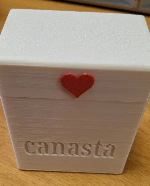 Khay/holder 2 bộ bài Canasta (Canasta Dual Playing card holder) - Image 3