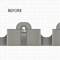 Dyson Accessory Wall Bracket 3 tools – chừa khoảng bắt vít tốt hơn, lỗ vít #8 - Thumbnail 2