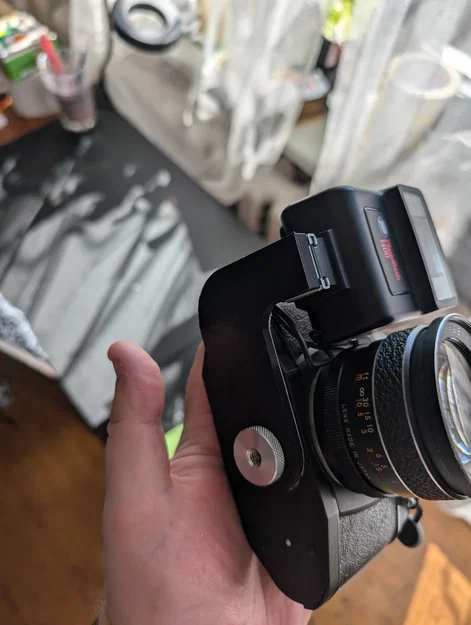 Giá gắn flash cho Ihagee Exa 1C (Flash mount) - Image 4