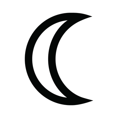 Mô hình 3D biểu tượng thiên văn mặt trăng (Moon Symbol) in ấn cực đẹp