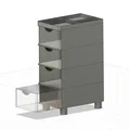 Tủ Ngăn Kéo Đa Năng GT305 - Giải Pháp Sắp Xếp Đồ Dùng Gọn Gàng - Thumbnail 1