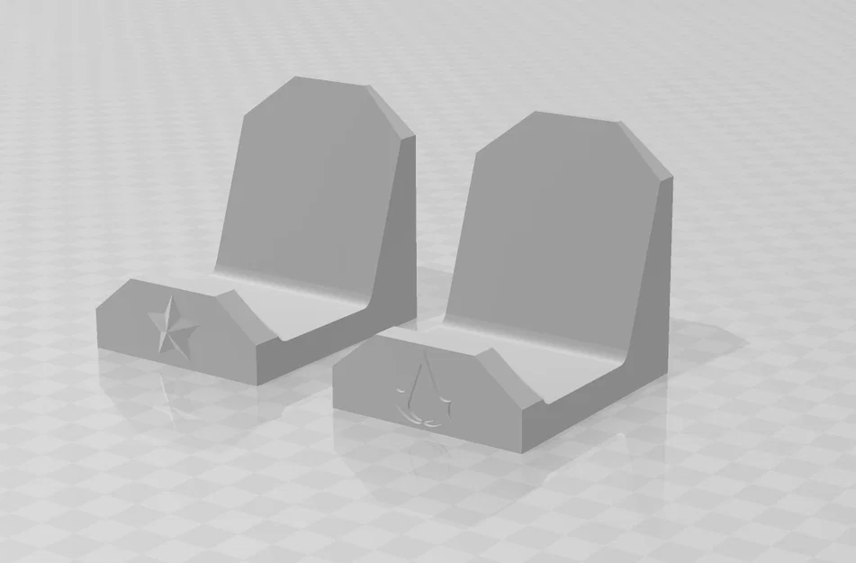 Giá treo tay cầm chơi game gắn tường - Phụ kiện gaming 3D - Image 2