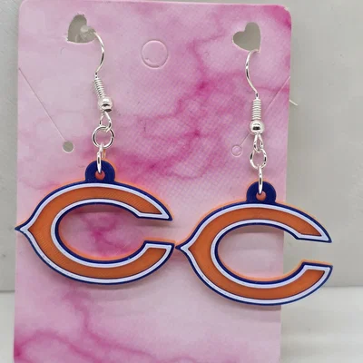 Bông tai Chicago Bears