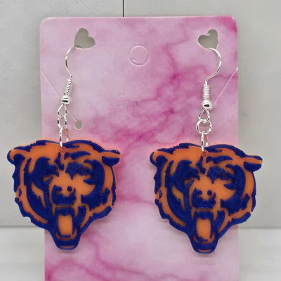 Bông tai Chicago Bears