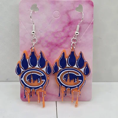 Bông tai Chicago Bears