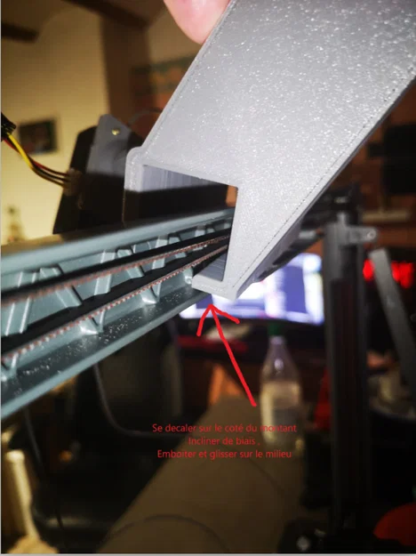 Ender 3V3 Plus: Giá đỡ cuộn filament + giá đỡ webcam - Image 1