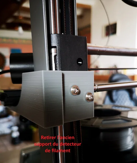 Ender 3V3 Plus: Giá đỡ cuộn filament + giá đỡ webcam - Image 7