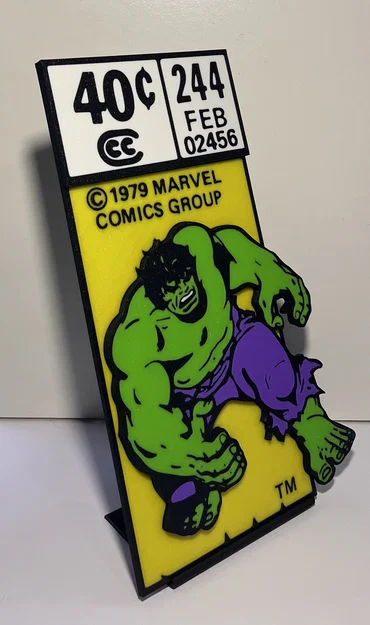 Corner box art Hulk - Image 1