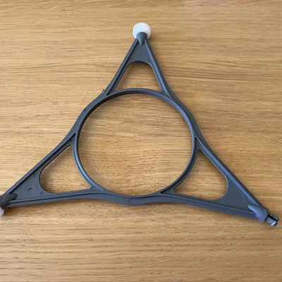 Vòng xoay chịu lực cho đĩa lò vi sóng Whirlpool (DIY 3D Print)