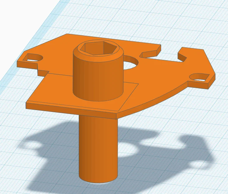 ERCF v1.1 Flashforge 5DM Pro Extruder Fitting - Image 1
