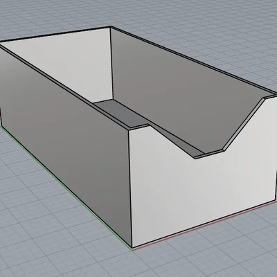 Khay Đựng Đồ Đa Năng Có Rãnh Cầm Tay - Tự In 3D Tiện Lợi