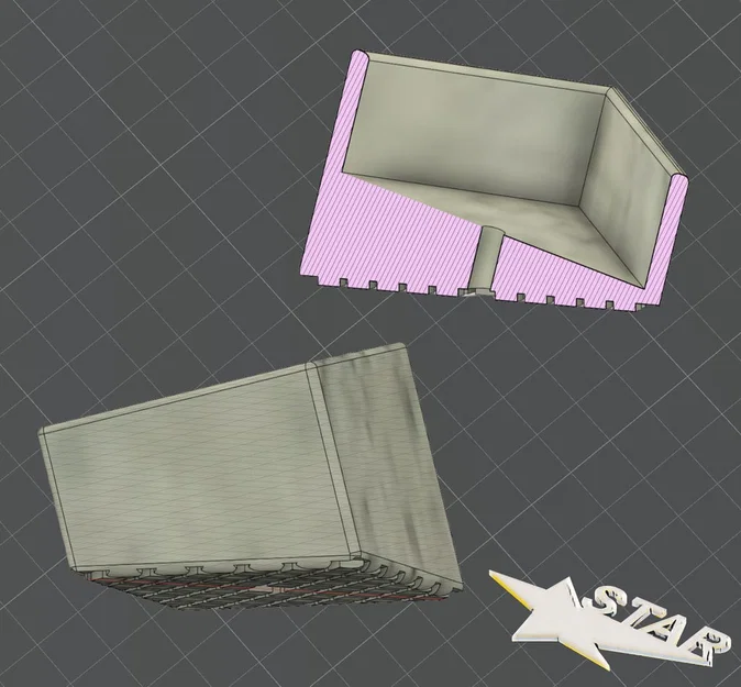 Nắp bịt ống vuông 30 x 30 mm (cap for square tubes) - Image 1