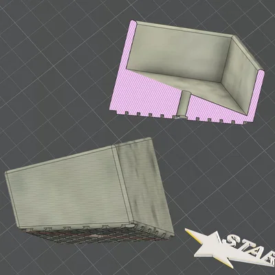 Nắp bịt ống vuông 30 x 30 mm (cap for square tubes)