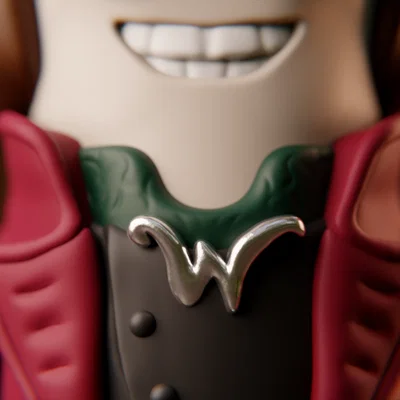 Mô hình Mini Wonka (Willy Wonka) chibi in 3D cực đáng yêu