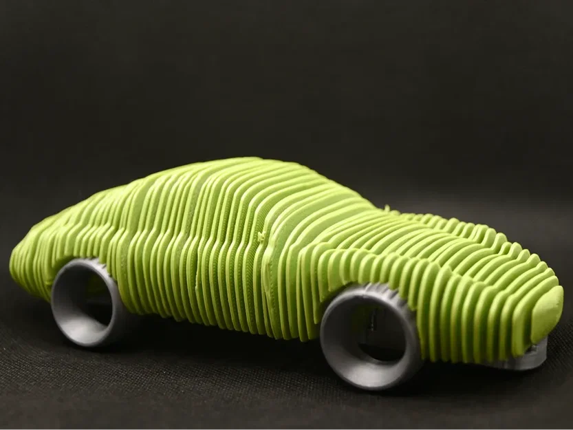 Art Porsche 996 xếp lớp (Layered Porsche 996 art) - Image 1