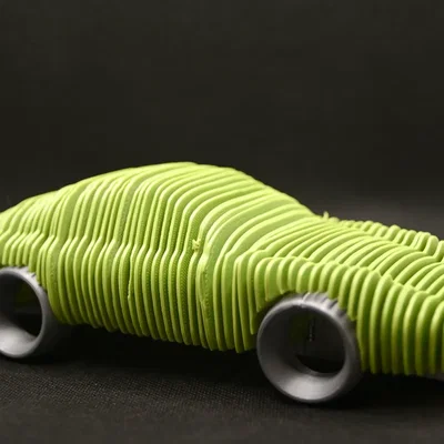 Art Porsche 996 xếp lớp (Layered Porsche 996 art)