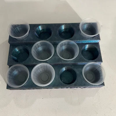 Khay/giá giữ ly sơn 30ml (30ml paint cup holder)