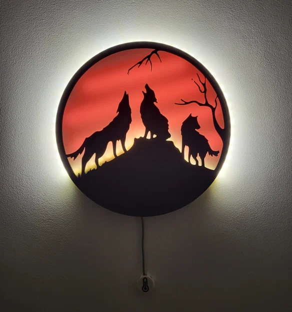 Smart Lamp – Thân đèn cho lamp disk tròn trong suốt, ESP32 + ESPHome - Image 1