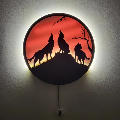 Smart Lamp – Thân đèn cho lamp disk tròn trong suốt, ESP32 + ESPHome