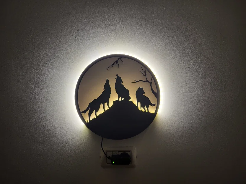Smart Lamp – Thân đèn cho lamp disk tròn trong suốt, ESP32 + ESPHome - Image 2