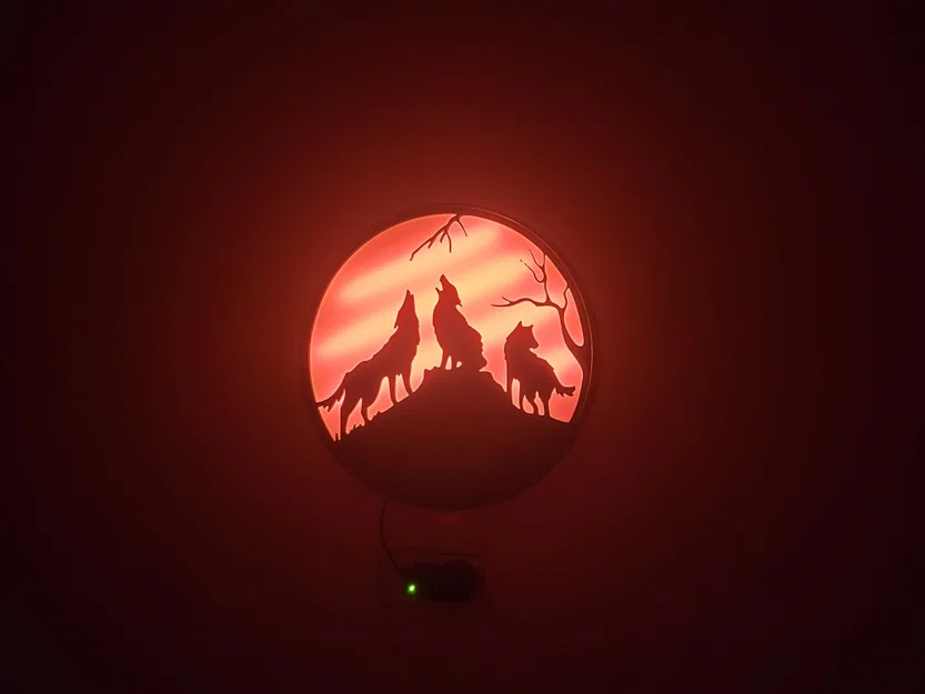Smart Lamp – Thân đèn cho lamp disk tròn trong suốt, ESP32 + ESPHome - Image 8