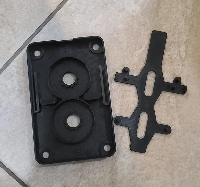 Bộ Backplate và Cần Gạt Đẩy Cho Bộ Đếm 7 Đoạn (7 Segment Counter) - Image 1
