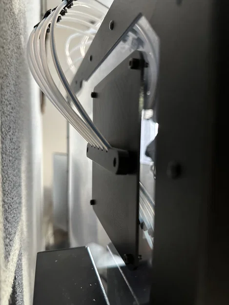 Cổng dẫn ống PTFE lục giác cho Prusa Enclosure (MMU3) - Image 1