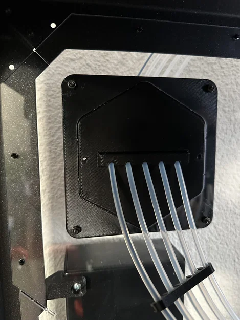 Cổng dẫn ống PTFE lục giác cho Prusa Enclosure (MMU3) - Image 2