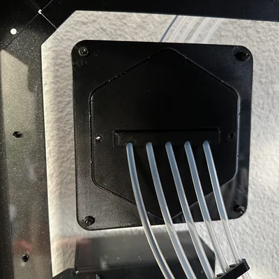Cổng dẫn ống PTFE lục giác cho Prusa Enclosure (MMU3)