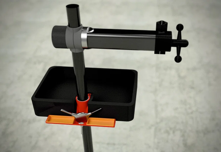 Khay gắn phụ tùng cho trụ sửa xe đạp (Bike Stand Tray Mount) - Image 1