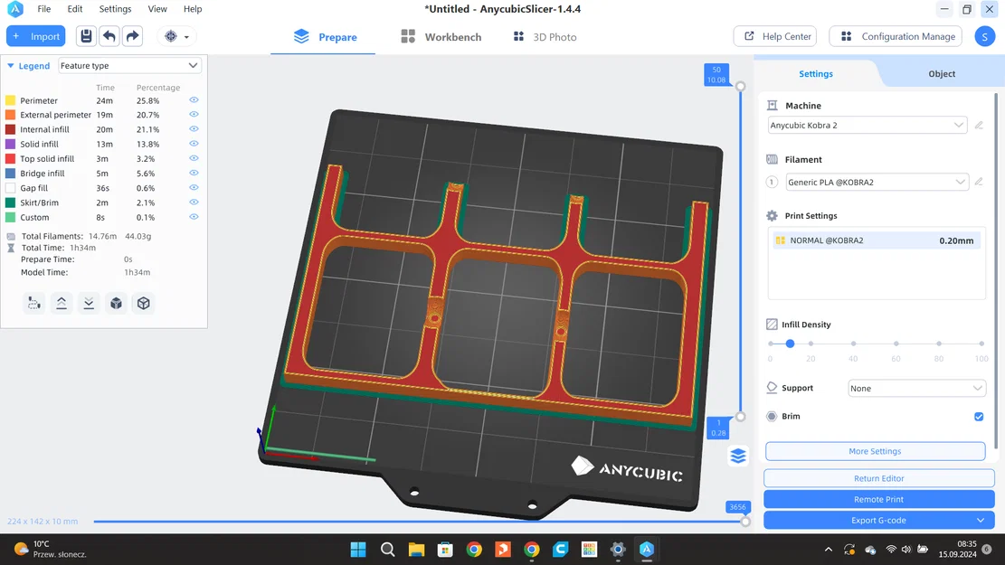 Khay trưng bày slab tiền xu (Slab Palette Numizmatic) in 3D - Image 2