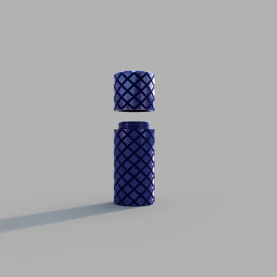 Hộp đựng đồ đa năng in 3D họa tiết vân chéo sang trọng