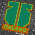 Mô hình logo Örebro HK - Logo đội khúc côn cầu in 3D ấn tượng - Thumbnail 2