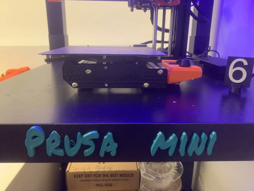 Mô hình trang trí logo Prusa Mini dành cho tín đồ in 3D - Image 2