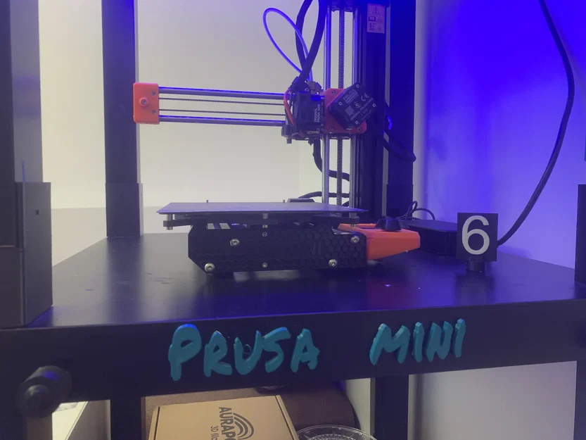 Mô hình trang trí logo Prusa Mini dành cho tín đồ in 3D - Image 3