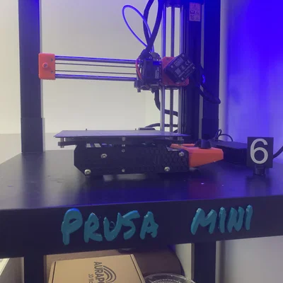 Mô hình trang trí logo Prusa Mini dành cho tín đồ in 3D