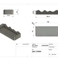 Giá đựng bút nằm ngang - Thumbnail 2