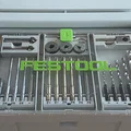 Khay in 3D đựng cử khoan cho hộp Festool Systainer Sys3 - Thumbnail 1
