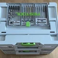 Khay in 3D đựng cử khoan cho hộp Festool Systainer Sys3 - Thumbnail 2