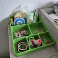 Khay đựng đồ đa năng 6 ngăn có thiết kế vát nghiêng tiện lợi - Thumbnail 3