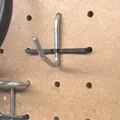 Kẹp Pegboard Lò Xo (Springy) – cho pegboard lưới 1 inch - Thumbnail 3