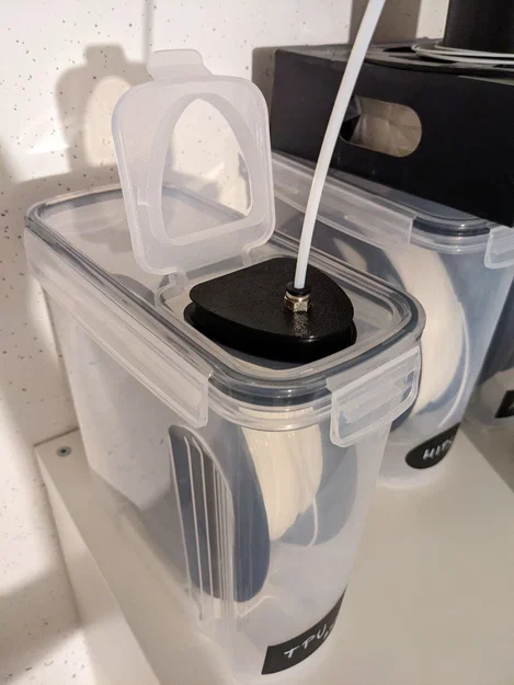 Nắp PTFE cho drybox hộp cereal (cereal container) dạng vòm - Image 1