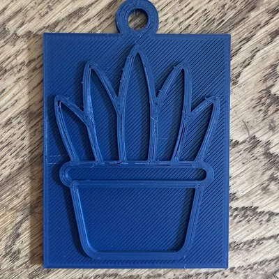 Móc khóa Plant Keyring