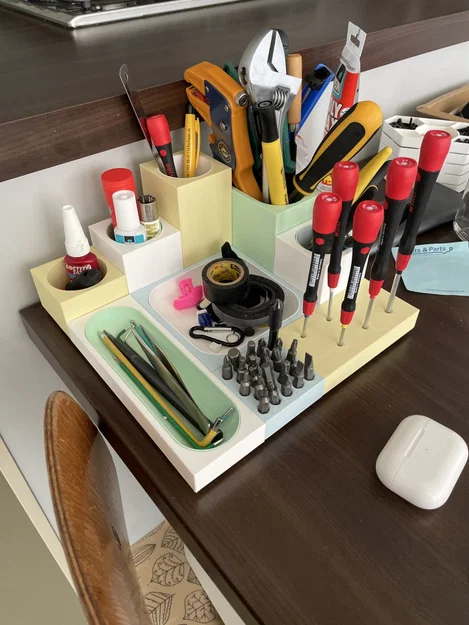 Khay đựng mũi vít cho hệ thống Bauhaus Tray - In 3D tiện lợi - Image 2