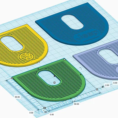 Khay Gắn License Disk Nam Phi (South African License Disk Holder)