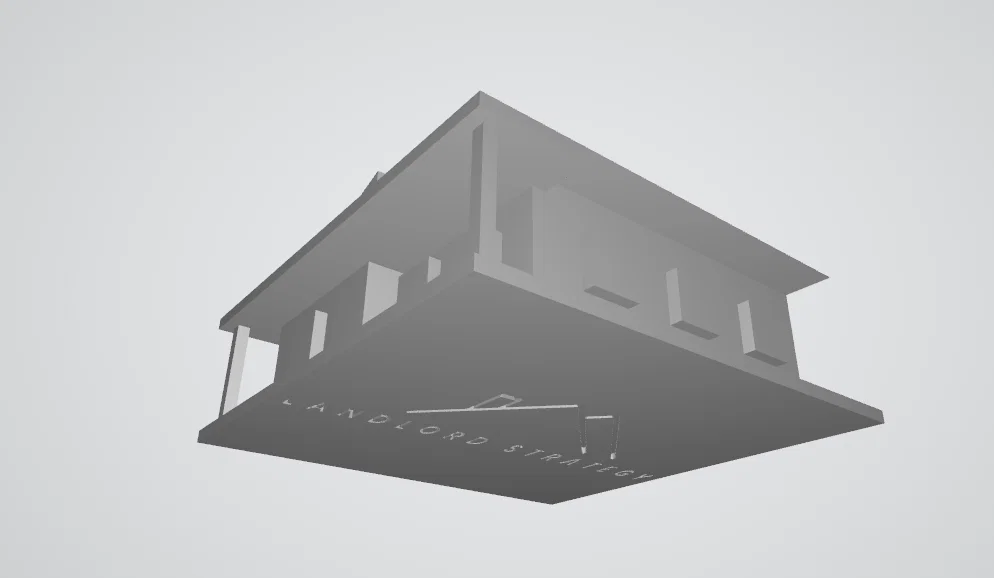 Móc khóa hình ngôi nhà (House Keychain) 3D in cá tính - Image 2