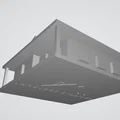 Móc khóa hình ngôi nhà (House Keychain) 3D in cá tính - Thumbnail 2