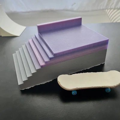Bộ Cầu Thang Golden Ascent cho FingerBoard